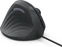 Hama ECM-500L vertical mouse black, left hander, USB
