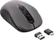 InLine mouse 3-in-1, grey/black, USB/Bluetooth