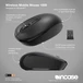 Incase wireless Mobile Mouse 1850 Black, black, USB
