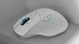 Keychron M6 wireless Mouse white, USB/Bluetooth
