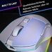 Klim Blaze Pro rechargeable wireless RGB with charging station, белый, USB