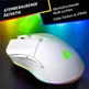 Klim Blaze rechargeable wireless Gaming Mouse белый, USB