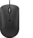 Lenovo 400 USB-C wired Compact Mouse Raven Black, USB