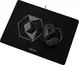 LogiLink Gaming Mouse incl. mousepad, black, USB