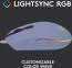 Logitech G203/G102 Lightsync Lilac, USB
