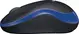 Logitech M185 wireless Mouse black/blue, USB