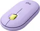 Logitech M350 Pebble wireless Mouse Lavender Lemonade, USB/Bluetooth