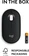 Logitech M350s Pebble Mouse 2 черный, Logi Bolt, USB/Bluetooth