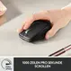 Logitech MX Anywhere 3 graphite, black, USB/Bluetooth
