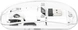 Manhattan прозрачный rechargeable wireless Mouse, прозрачный/белый, USB