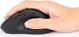 Manhattan wireless Ergonomic Mouse with 2-in-1 USB Receiver, black, USB