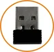 Media-Tech Trico wireless black, USB