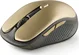 NGS Evo Rust Gold wireless rechargeable Silent Mouse gold/black, USB