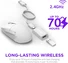 NZXT lift elite wireless, 4K/8K Polling, matte белый, USB