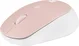 Natec Harrier 2 wireless Mouse white/pink, Bluetooth