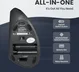 Perixx PERIMICE-713 L, black, vertical, left hander, USB