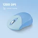 Perixx PERIMICE-802 mini Bluetooth mouse Blue, Bluetooth
