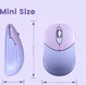 Perixx PERIMICE-802 mini Bluetooth mouse Pink/lilac, Bluetooth