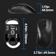 Pulsar Gaming Gears Xlite V3 Large wireless black, USB