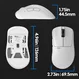 Pulsar Gaming Gears Xlite V3 Large wireless white, USB