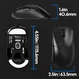 Pulsar Gaming Gears Xlite V3 mini wireless black, USB