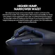 Pulsar Gaming Gears X2H eS wireless black, USB