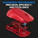 Pulsar Gaming Gears X2H mini wireless Red Edition, USB