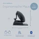 R-Go Twister ambidextrous mouse with Break Software, USB/Bluetooth