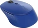 Rapoo M300 Silent Multi-mode wireless синий, USB/Bluetooth