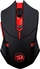 Redragon M601-3 Centrophorus черный/красный, incl. mousepad, USB
