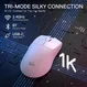 Redragon M916 K1NG Pro 1K 3-Mode wireless Gaming Mouse white, USB/Bluetooth