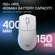 Redragon M916 K1NG Pro 1K 3-Mode wireless Gaming Mouse white, USB/Bluetooth