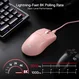 Redragon M996 K1NG 8K Ultra-Lightweight wired Gaming Mouse pink, USB