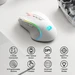 Redragon Predator M612 Pro RGB, белый/серый, USB