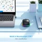 Seenda rechargeable wireless RGB Mouse with Jiggler function, черный, USB