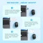 Seenda rechargeable wireless RGB Mouse with Jiggler function, черный, USB