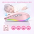 Seenda rechargeable wireless RGB Mouse with Jiggler function, розовый, USB