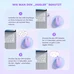 Seenda rechargeable wireless RGB Mouse with Jiggler function, фиолетовый, USB