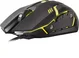 Snakebyte Game:Mouse black/yellow, USB