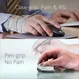 Swiftpoint PenPoint Ergonomic Mouse with Health Software white/grey, USB/Bluetooth