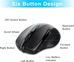 TeckNet Pro 2.4G wireless, черный, USB