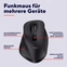 Trust Fyda Multi-Device wireless Mouse черный, USB/Bluetooth