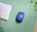 Trust Yvi+ Compact Multi-Device wireless Mouse blue, USB/Bluetooth