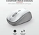 Trust Yvi wireless Mouse белый, USB