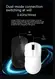 VGN Dragonfly F1 Pro wireless Gaming mouse, black, USB