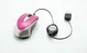 Verbatim Go mini Optical travel Mouse pink, USB