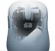 Xiaomi wireless Mouse 3, white/yellow, USB/Bluetooth