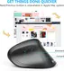 iClever WM-101 Ergonomic wireless vertical Mouse black, USB