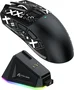Attack Shark X11 wireless Gaming Mouse black, incl. Grip Tape, US...