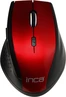 Inca IWM-500GLK wireless Mouse red/black, USB